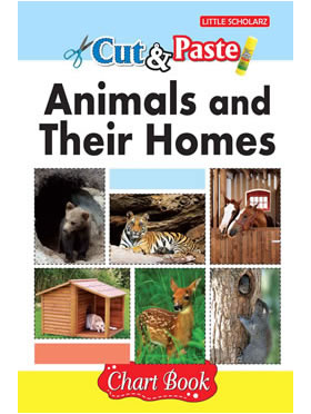 Little Scholarz Cut & Paste - Animals & Their Homes